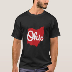 Camiseta Eu Amo Meu Ohio Home Script Ohio