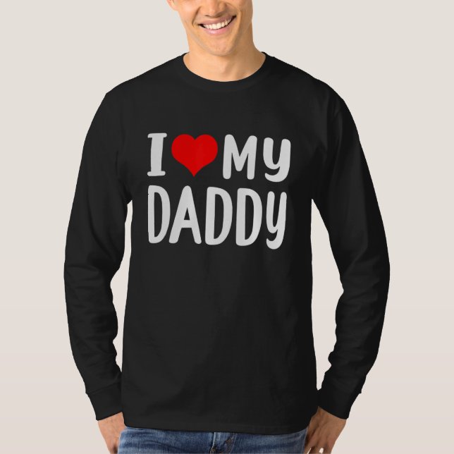 Camiseta Eu Amo Meu Pai (Frente)