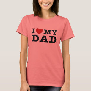 Camiseta Eu amo meu pai