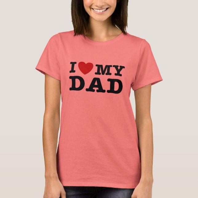 Camiseta Eu amo meu Pai (Frente)