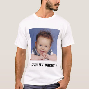 Camiseta Eu amo meu pai