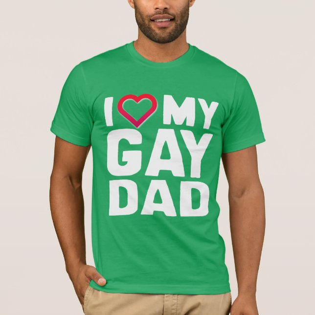 CAMISETA EU AMO MEU PAI GAY (Frente)
