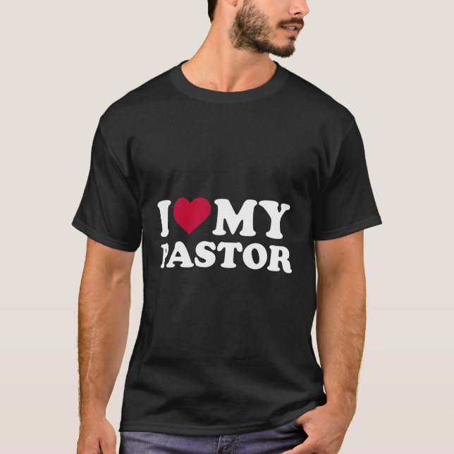 Camiseta Eu Amo Meu Pastor (Frente)
