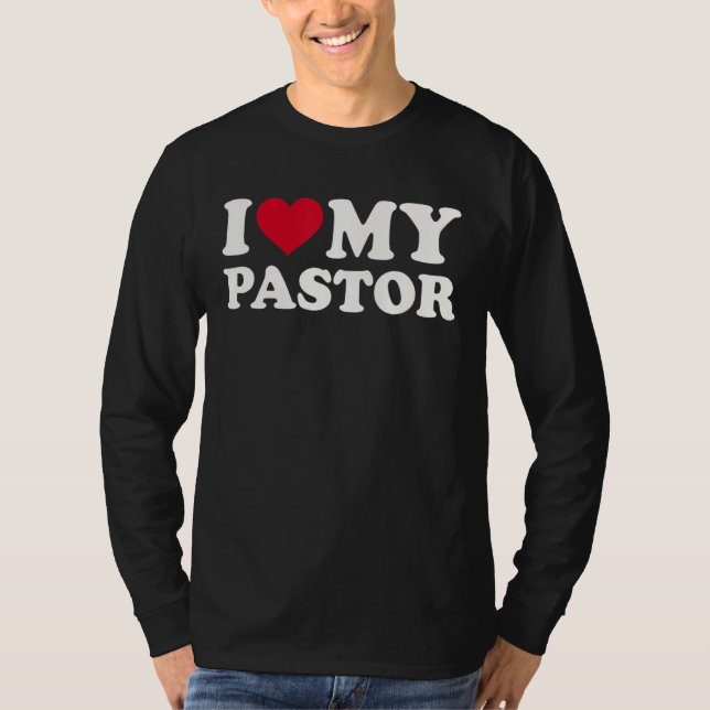 Camiseta Eu Amo Meu Pastor (Frente)