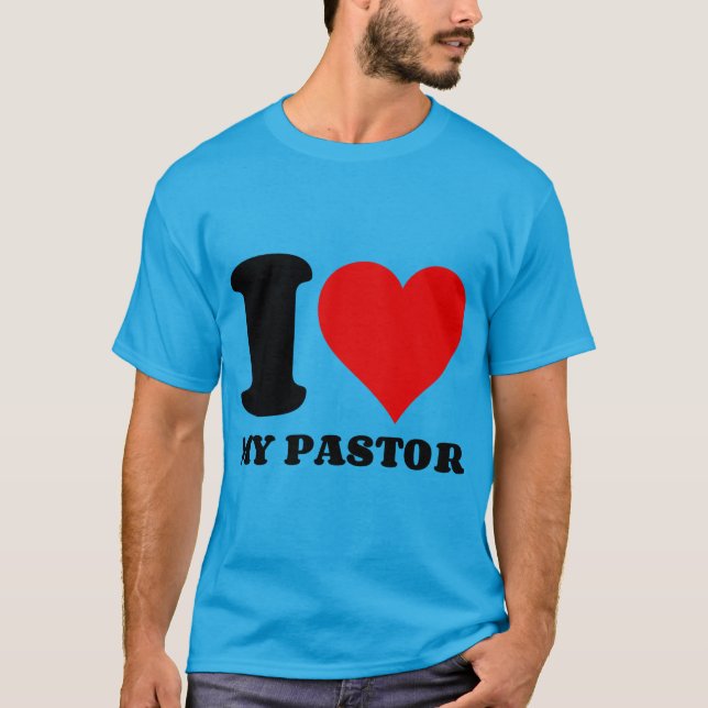 CAMISETA EU AMO MEU PASTOR (Frente)