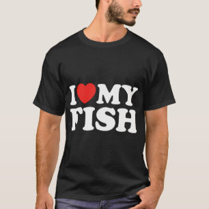Camiseta Eu Amo Meu Peixe