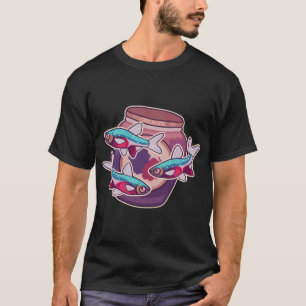 Camiseta Eu amo meu peixe dourado