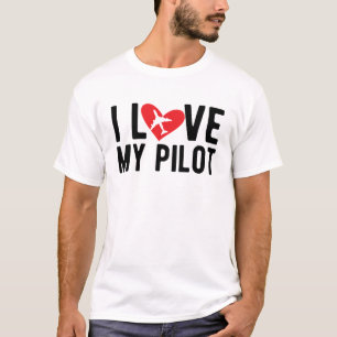 Camiseta Eu amo meu piloto