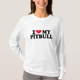 Camiseta Eu amo meu Pitbull