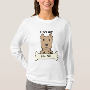 Camiseta Eu amo meu Pitbull