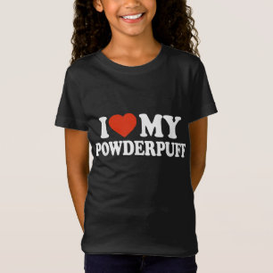 Camiseta Eu Amo Meu Pólvora, Cachorro Chinês Detido