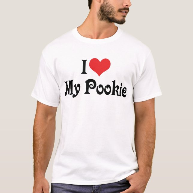 Camiseta Eu Amo Meu Pookie (Frente)