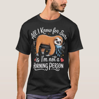 Camiseta Eu Amo Meu Preguiçoso Bicho-Preguiça Que Não Conse