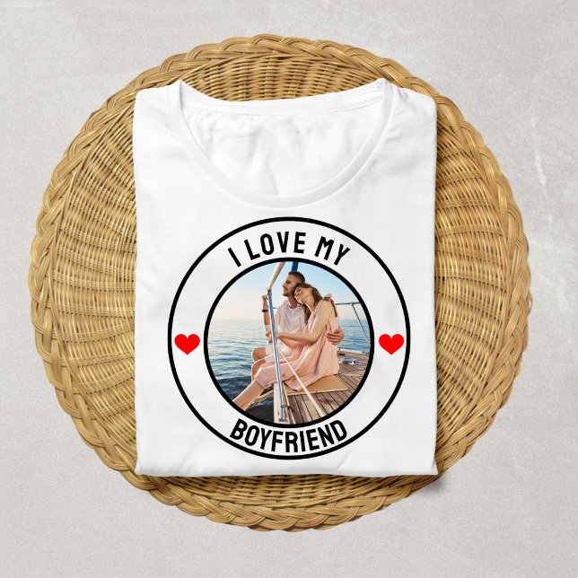 Camiseta Eu Amo Meu Presente De Foto Personalizado De Namor (Criador carregado)