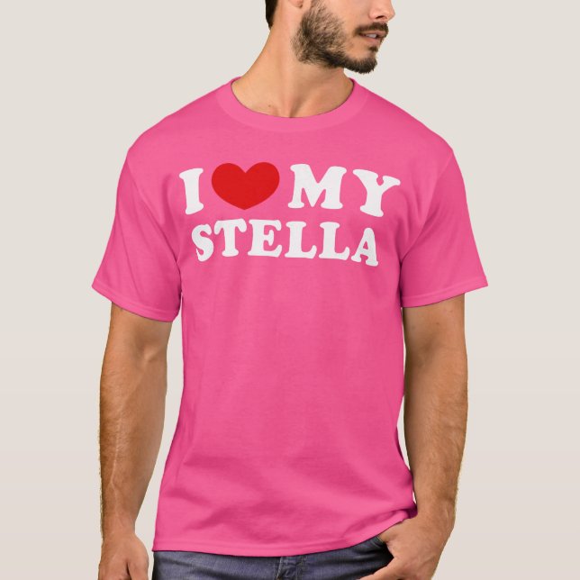 Camiseta Eu amo meu presente Stella (Frente)