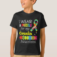 Eu Amo Meu Primo Autista Autismo Dia da Consciênci