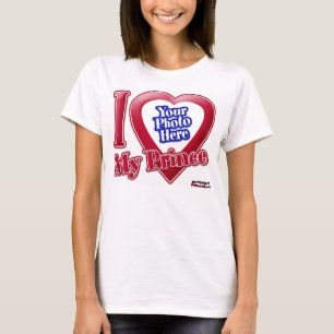 Camiseta Eu Amo Meu Príncipe - Foto