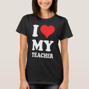 Camiseta Eu Amo Meu Professor
