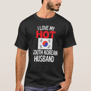 Camiseta Eu Amo Meu Quente Marido Sul Coreano Coreia Coreia