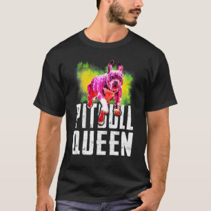 Camiseta Eu Amo Meu Resgate de Pittie Mãe de Pittie Rainha
