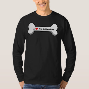 Camiseta Eu Amo Meu Rottweiler