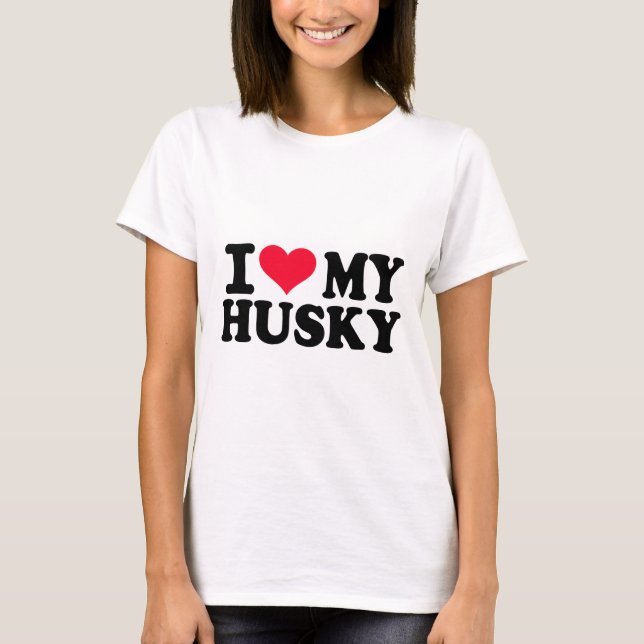Camiseta Eu amo meu rouco (Frente)