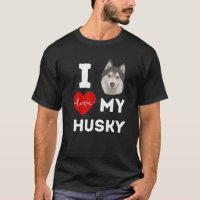 EU AMO MEU ROUCO Cão Animal Pet Lover Roupa Men W