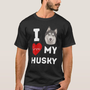 Camiseta EU AMO MEU ROUCO Cão Animal Pet Lover Roupa Men W