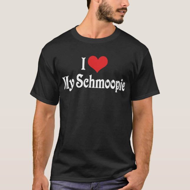 Camiseta Eu Amo Meu Schmoopie (Frente)