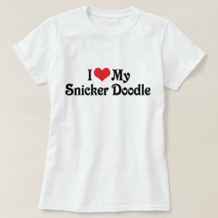 Camiseta Eu Amo Meu Snicker Doodle