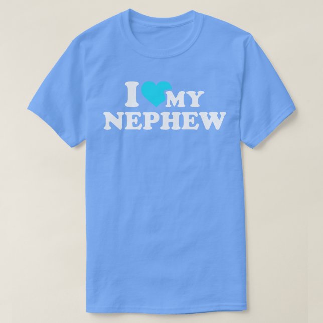 Camiseta Eu amo meu sobrinho (Frente do Design)