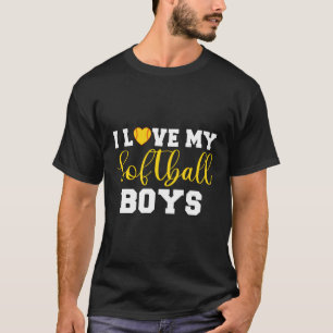 Camiseta Eu Amo Meu Softball