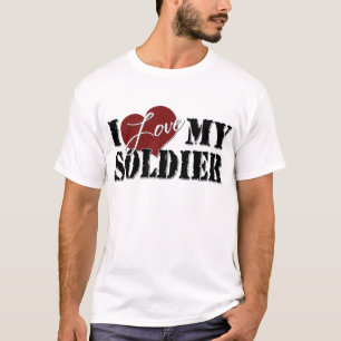 Camiseta Eu amo meu soldado