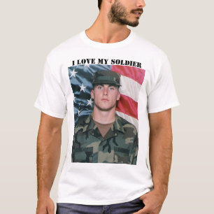 Camiseta Eu amo meu soldado