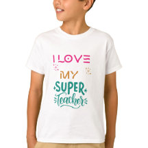 Eu amo meu super professor.