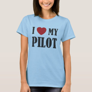 Camiseta Eu amo meu T piloto