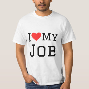 Camiseta Eu amo meu trabalho