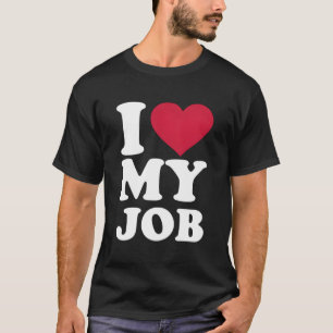 Camiseta Eu Amo Meu Trabalho