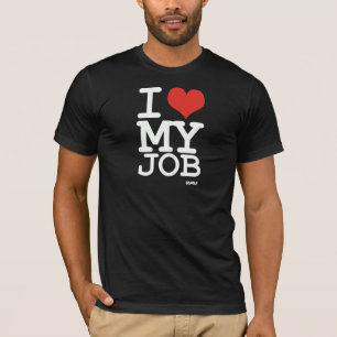 Camiseta eu amo meu trabalho