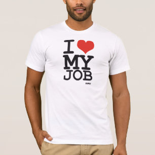 Camiseta eu amo meu trabalho