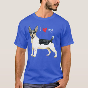 Camiseta Eu amo meu Ursinho Roosevelt Terrier