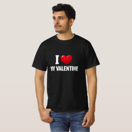 Camiseta Eu Amo Meu Valentim