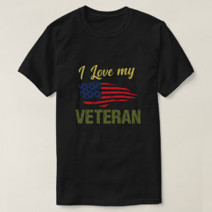 Camiseta Eu amo meu veterano