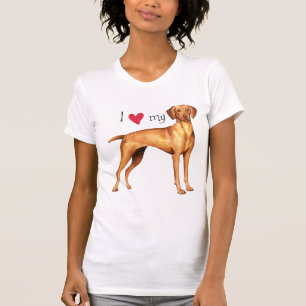 Camiseta Eu amo meu Vizsla