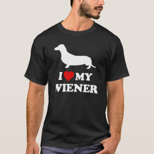 Camiseta Eu amo meu Wiener