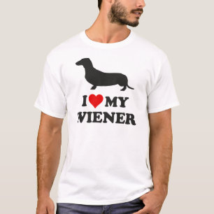 Camiseta Eu amo meu Wiener