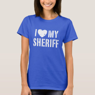 Camiseta Eu amo meu xerife