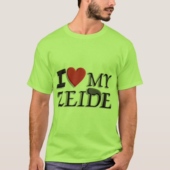 Camiseta Eu amo meu Zeide (Frente)
