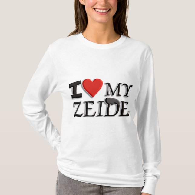Camiseta Eu amo meu Zeide (Frente)