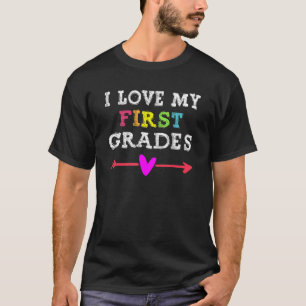 Camiseta Eu Amo Meus Alunos Da Primeira Série Professor Div